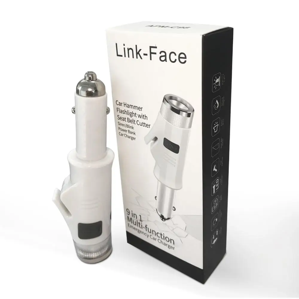 9в1 быстрое автомобильное зарядное устройство Многофункциональный портативный