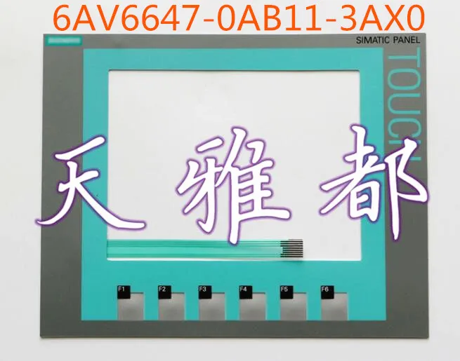 Новинка 6AV6647 0AB11 3AX0 KTP600 6AV6 647 HMI ПЛК мембранный переключатель клавиатура|Пульты ДУ|