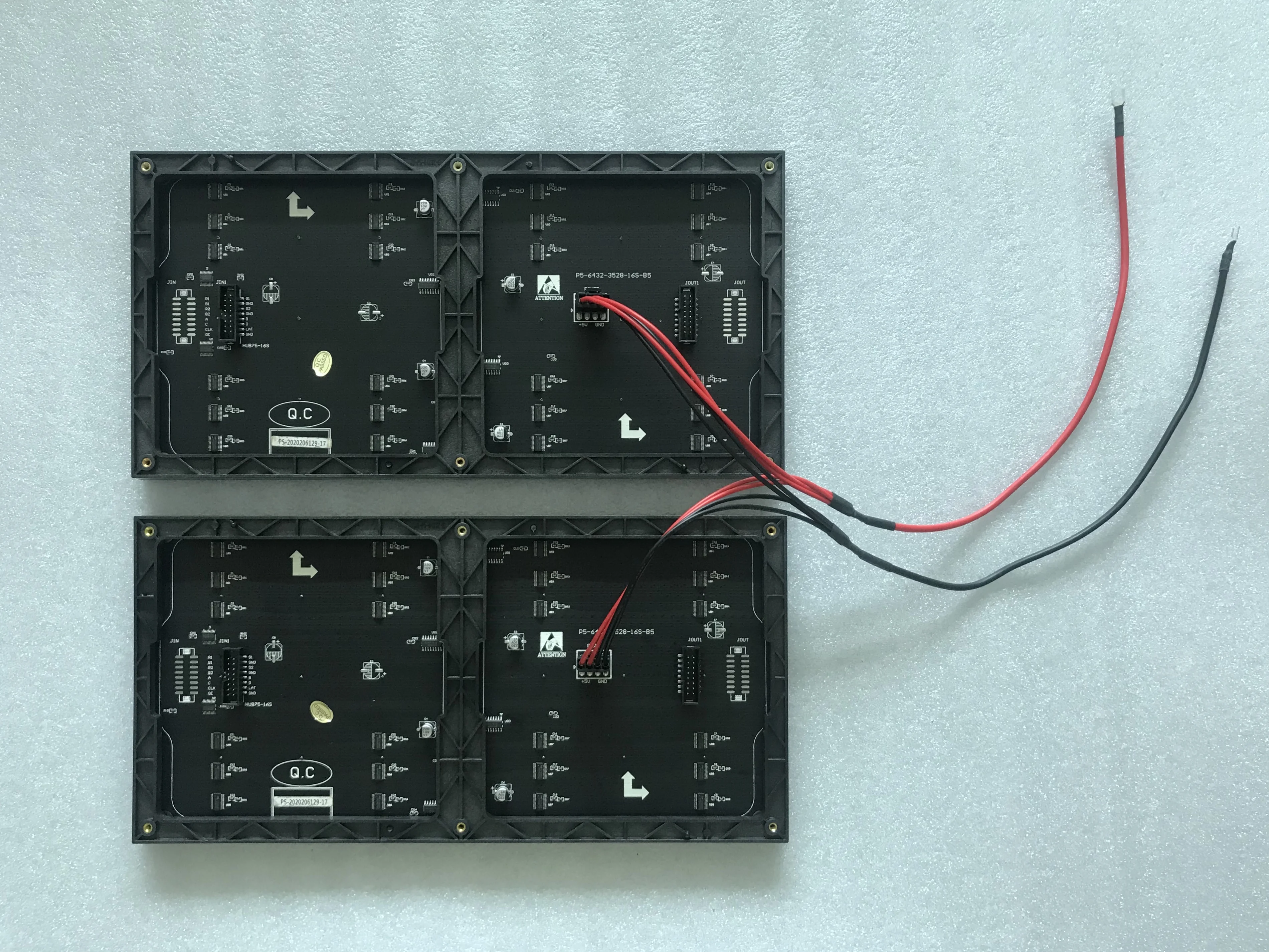 Светодиодный модуль P5 белый чип светодиод 3528 Nation Star точечная матрица 160*320 мм|p5 led