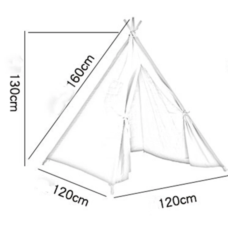 1 6 м портативная детская палатка игровой домик для детей Cabana Tipi Infantil детские