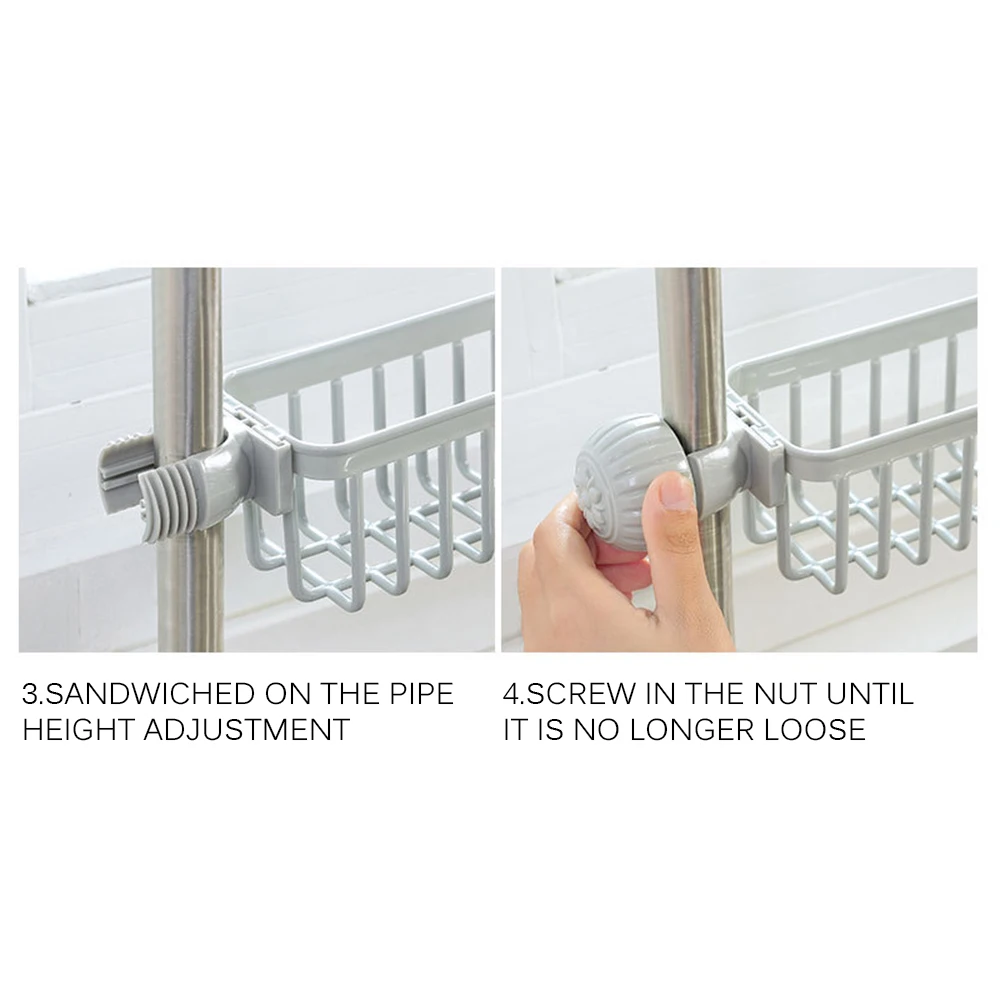 Кухонная раковина кран полка для слива хранения Губка держатель посуды Ткань