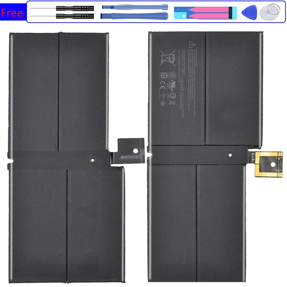 

Battery 5940mAh For Microsoft Surface Pro 5 Pro5 1796 7.57V 45.5Wh Series Tablet Bateria