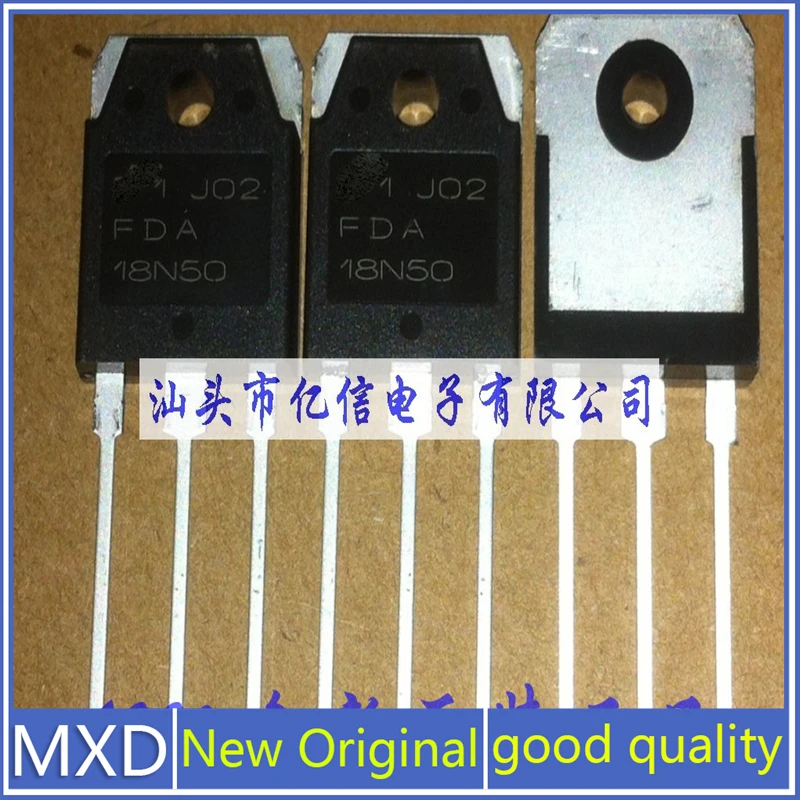 

5 шт./лот новый оригинальный FDA18N50 AV218N50 FET 18A500V TO3P универсальный, хорошего качества