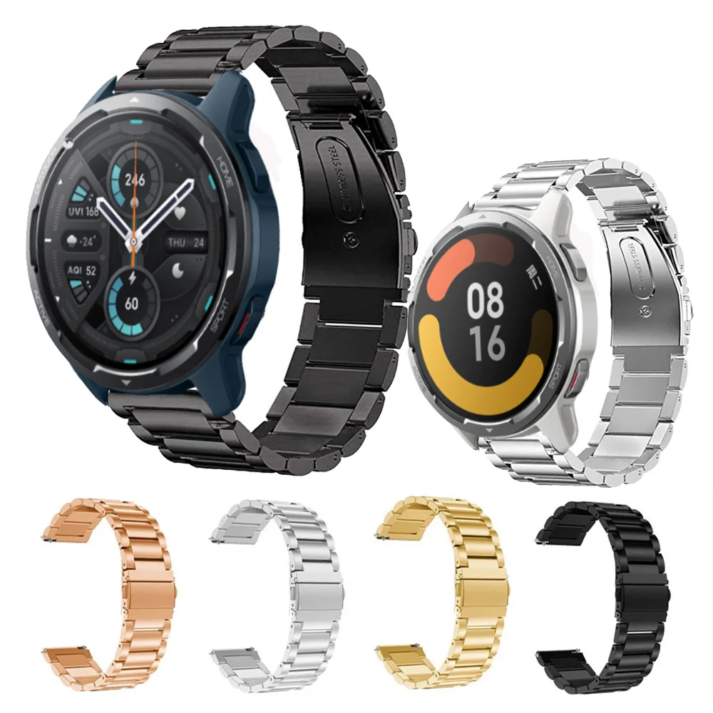 

Stainless Steel 22MM Bracelet For Xiaomi Watch Color 2 Metal Business Replacement Strap For Xiaomi Watch Color Sport Watchband