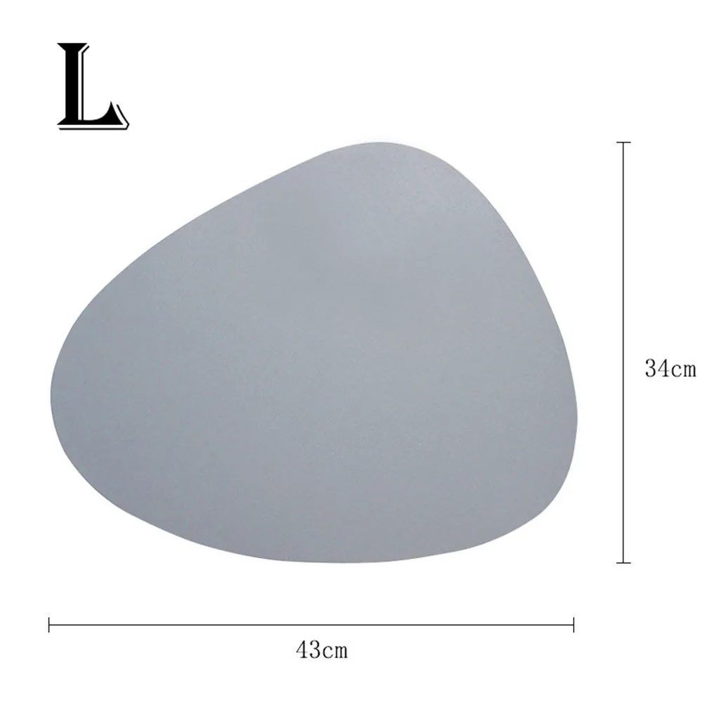 Кожаные Коврики для обеденного стола термостойкие противоскользящие кухонные