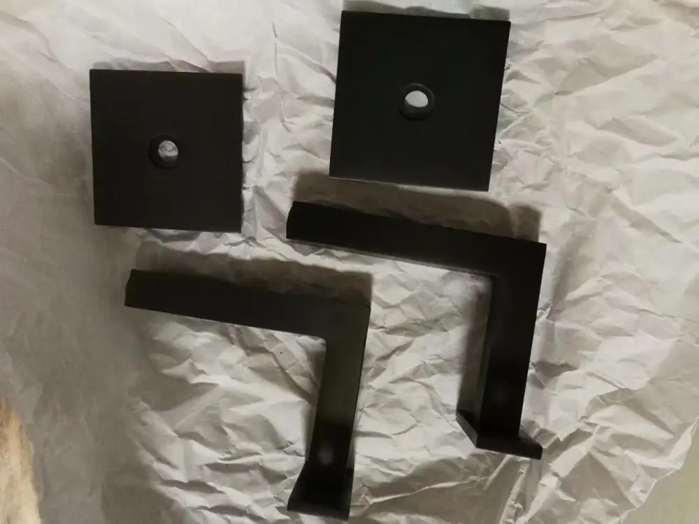 Бесплатная доставка черный цвет нержавеющая сталь настенный кронштейн