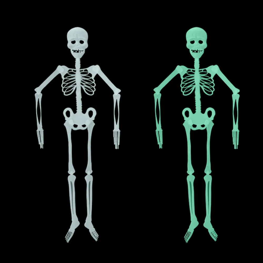 Забавная игрушка на Хэллоуин забавный светящийся череп скелет тело страшный дом