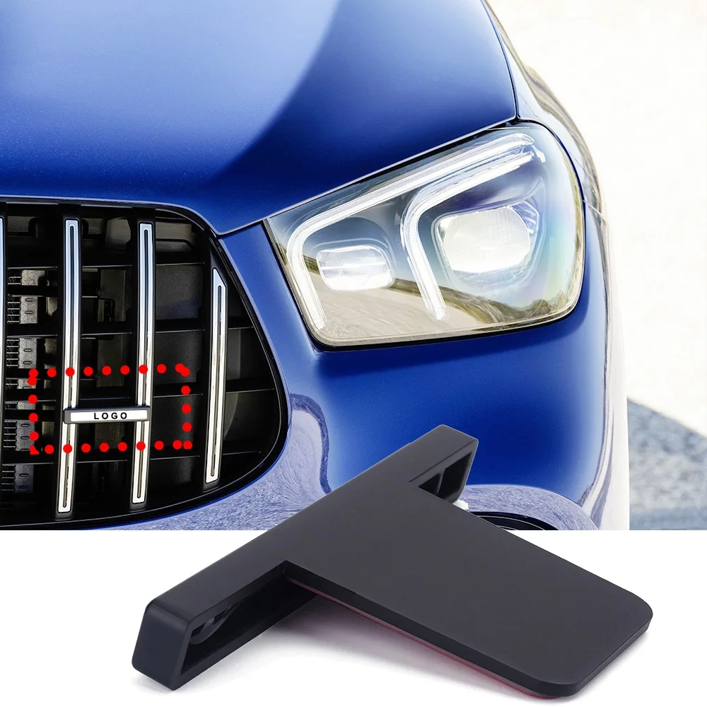 Передняя решетка автомобиля Для AMG значок логотип наклейка с именной табличкой