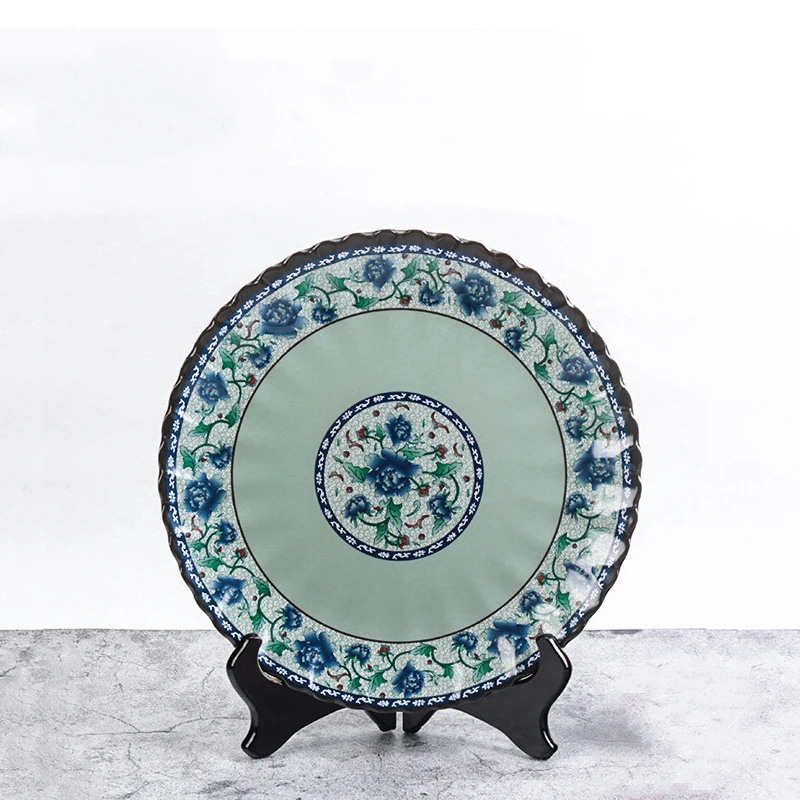 Тарелка пластиковая тарелка специальная посуда из меламина имитация