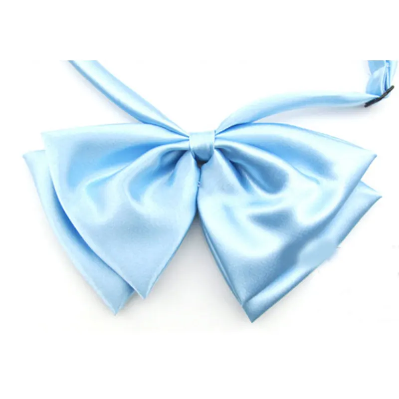 Женский галстук-бабочка красного черного цветов 1 шт. однотонный для девушек