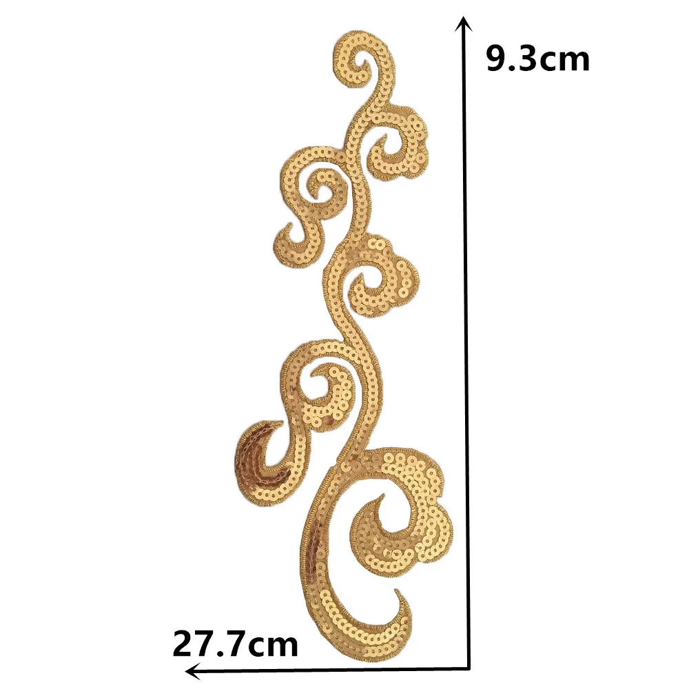 Can be sewn and hot embroidered jeans garment jacket decorative sequins DIY patch craft supplies accessories 1 piece for sale | Дом и сад