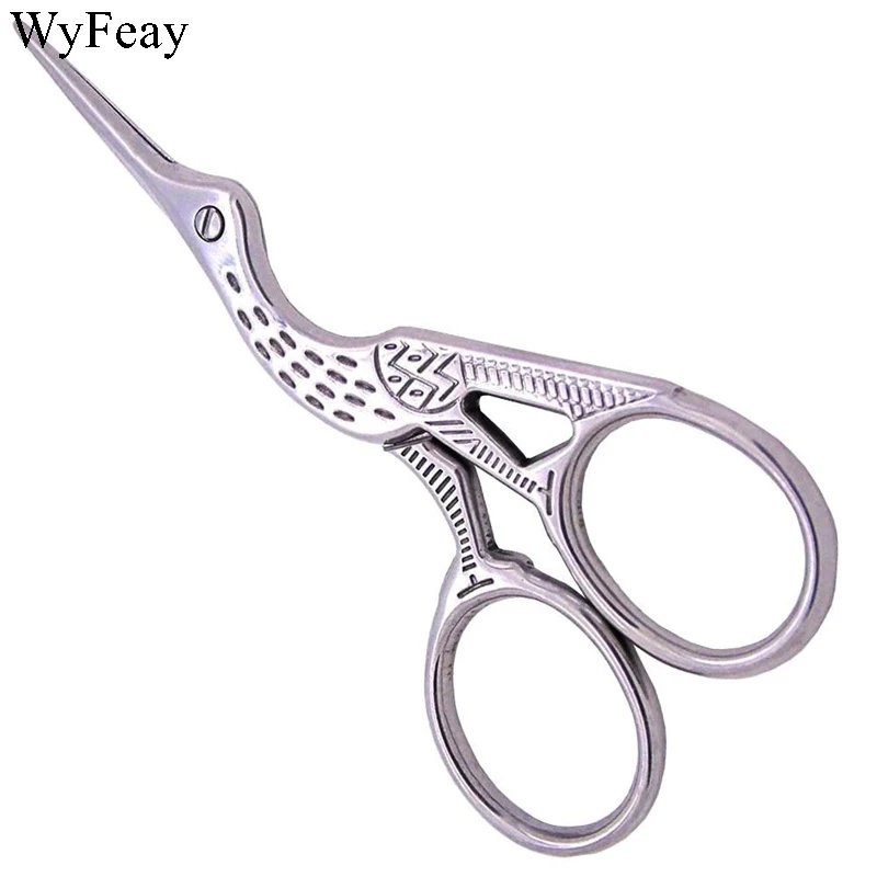 

1Pcs/Lot Innovative Groceries Retro Scissors Titanize Handicraft Antique Stainless Steel Home Tool Scrap Booking Sewing Scissor