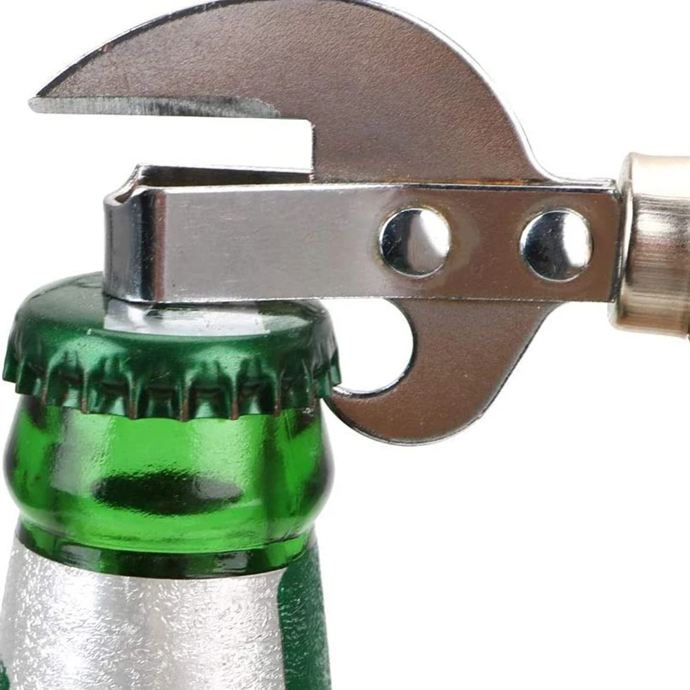 

2PCS Multifunctional Can Opener Gadgets Manual Lid Remover Utensil For Jars Canisters Wooden Handle Kitchen Accessories