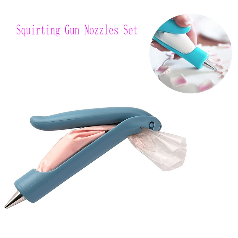 Инструменты для выпечки брызгающий пистолет Набор насадок инструменты