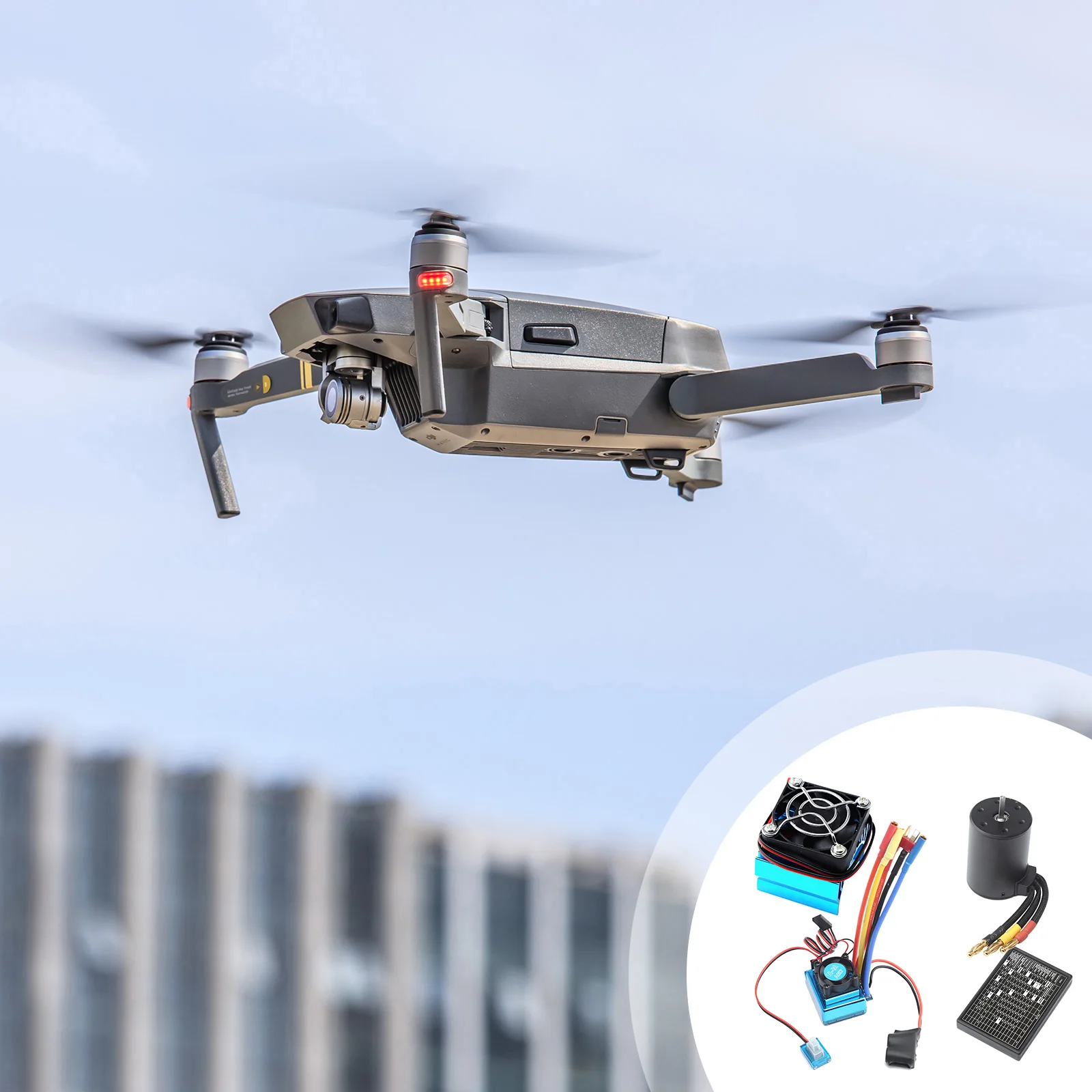 

3650 3100KV 120A Programming ESC Brushless Electronic Speed Controller Card Motor Set Remote Controlling Universal Supply Car