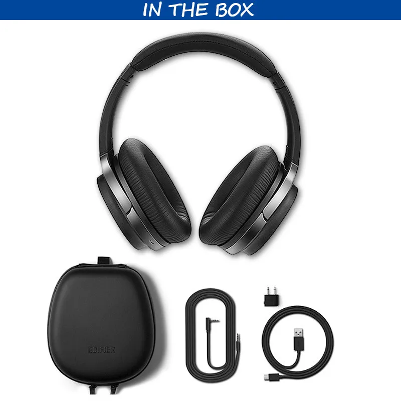 EDIFIER W860NB Bluetooth наушники ANC поддержка декодирования aptX сенсорное управление