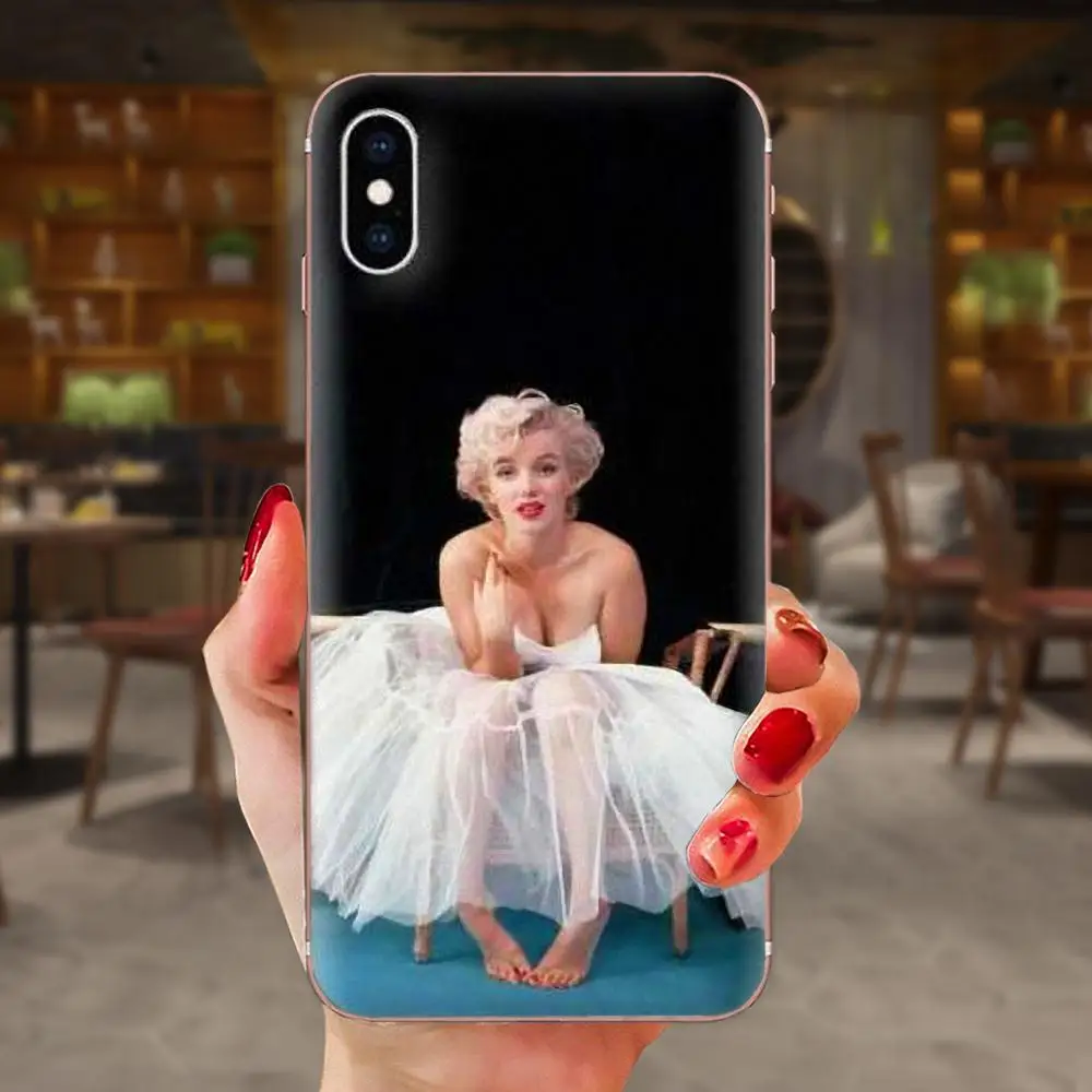 Мягкий ТПУ мобильный Мэрилин Монро Мода для Xiaomi Redmi Mi 4 7A 9T K20 CC9 CC9e Note 7 8 9 Y3 SE Pro Prime Go