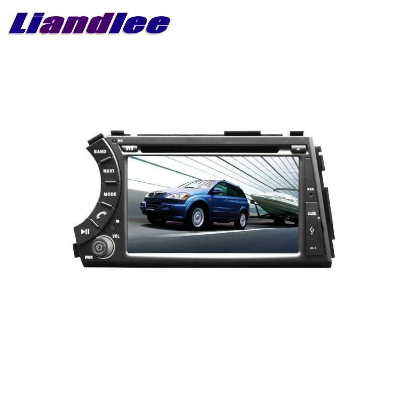 Для SsangYong Kyron Actyon Micro LiisLee Автомобильный мультимедийный телевизор DVD GPS аудио Hi Fi