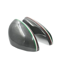 Carbon Fiber Side Rearview Mirror Cover For Alfa Romeo Giulia Stelvio 2017-2020