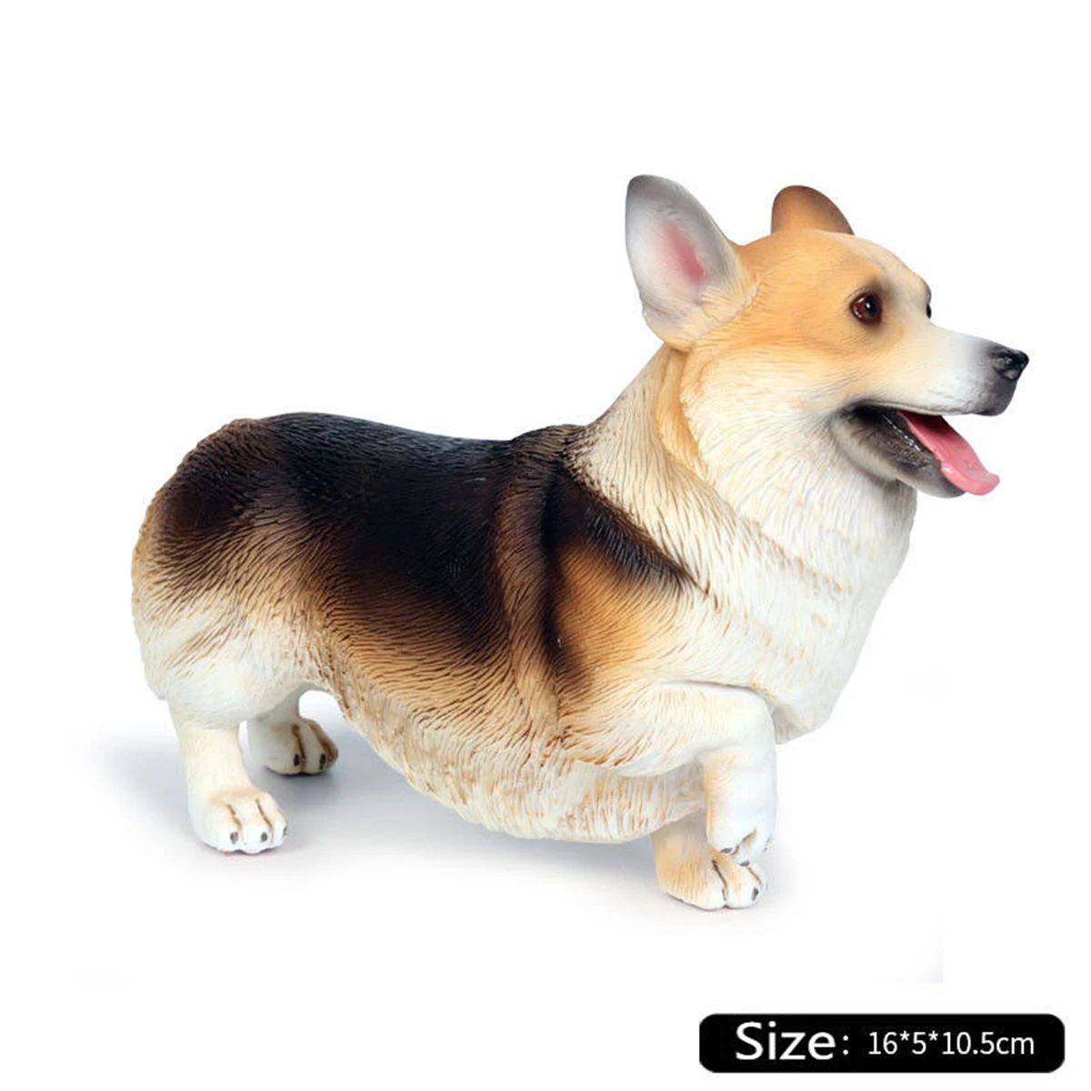 Милая собака фигурка вельши фотоколлекционная игрушка Обучающие игрушки