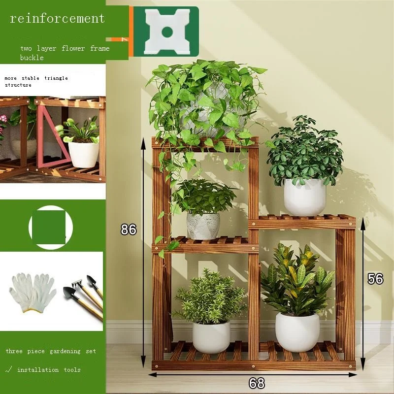 

Pot Suporte Flores For Estanteria Para Plantas Scaffale Porta Piante Dekoration Balcony Plant Rack Shelf Flower Stand