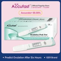 accufast 7pcs14pcs lh ovulation test stick one step fast urine test kits semi quantitative ovulation peak test midstream