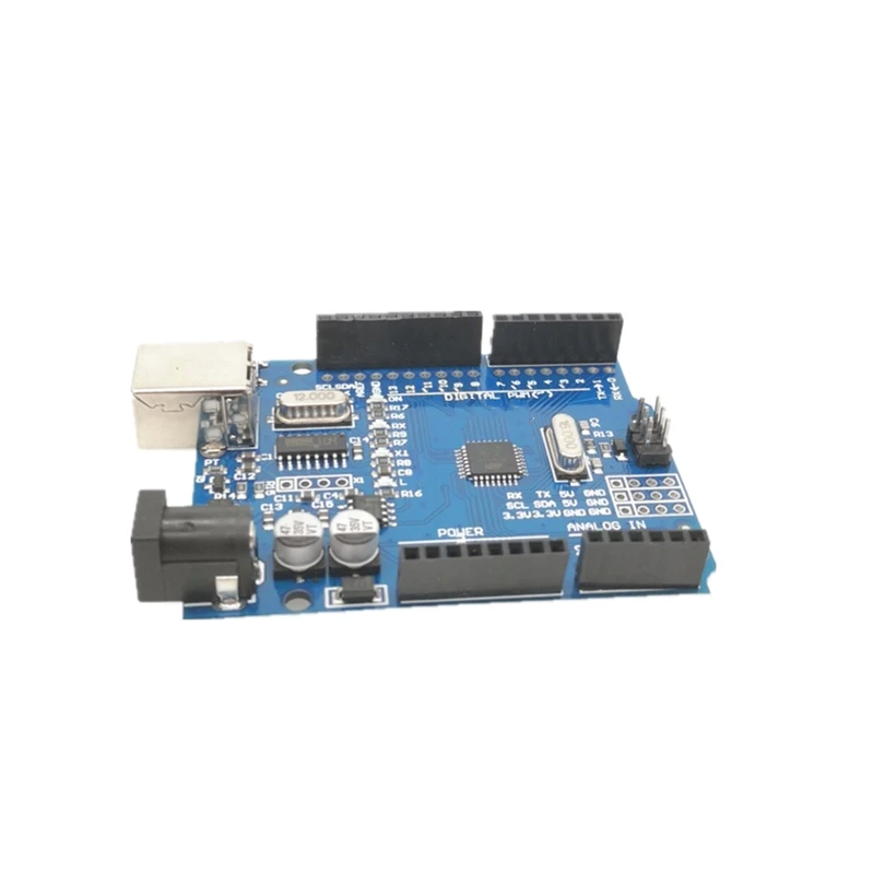 Плата R3 CH340G + MEGA328P чип 16 МГц для Arduino UNO макетная плата с USB-кабелем 1 шт. |