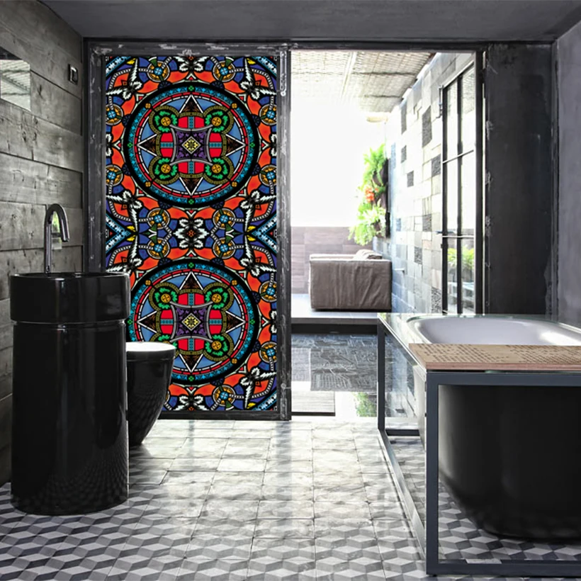 

Новый пользовательский размер стеклянная наклейка декоративные статические цепляться прочный УФ-доказательство конфиденциальности ...