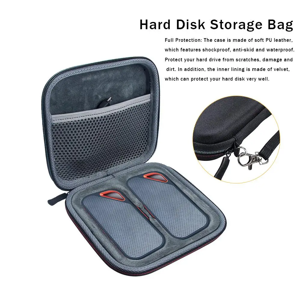 Портативный жесткий диск чехол сумка для хранения SanDisk Extreme PRO ТБ/2 ТБ/250GB/500GB|Сумки|