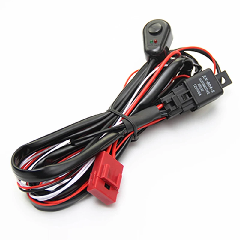 2 м авто кабель жгут проводов комплект с 40A 12 В вкл/выкл переключатель реле лезвие