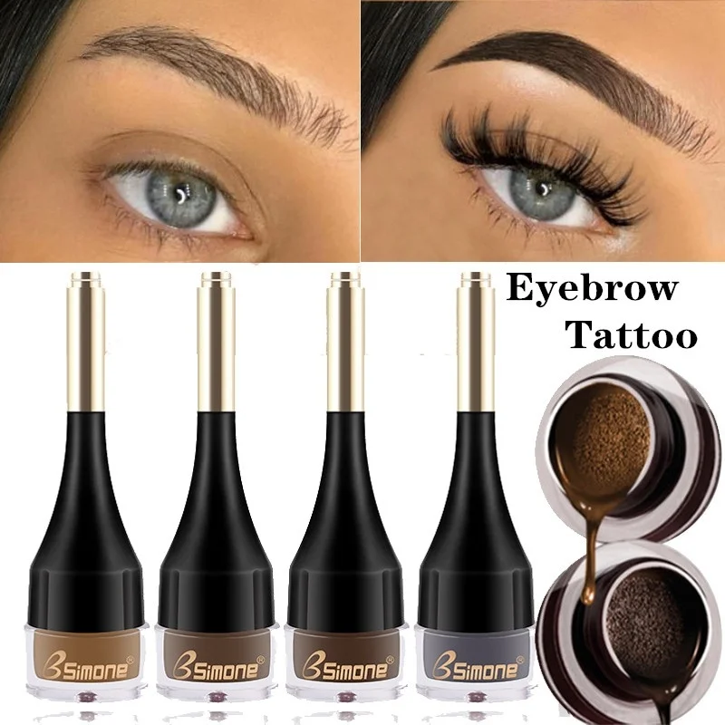 

1PC Eyebrow Gel Eyebrow Kit Brow Gel Waterproof Dyed Brow Professional Makeup Cosmetics For Eyebrow Enhancers Cream