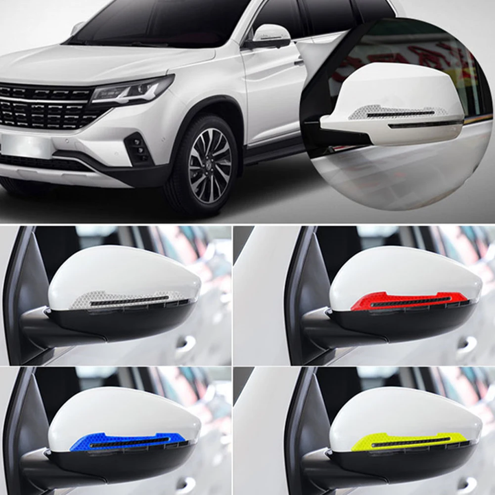 

Universa Door Edge Guard Reflective Anti-collision Protection Strips Rearview Mirror Door Handlebar Bumper Protector Durable