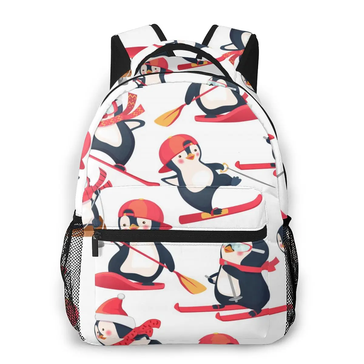 

Women Backpack with Multiple Using Women Backpacks Cute Penguins Animals Female School Bag Girls Travel Bag