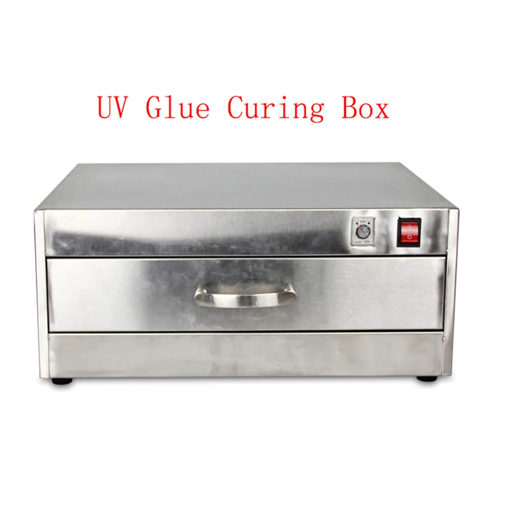 uv curing oven box glue dryer lamp with 60 84 led lights mobile phone touch screen uv glue curing box uv curing light box free global shipping