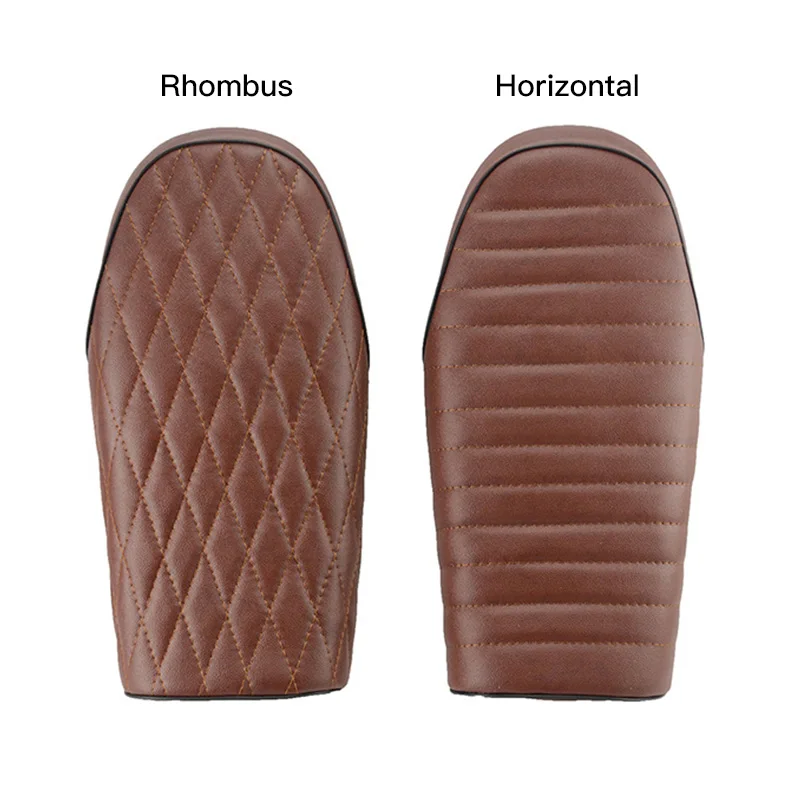 Винтажное Сменное седло для мотоцикла кафе гонщика 2 цвета