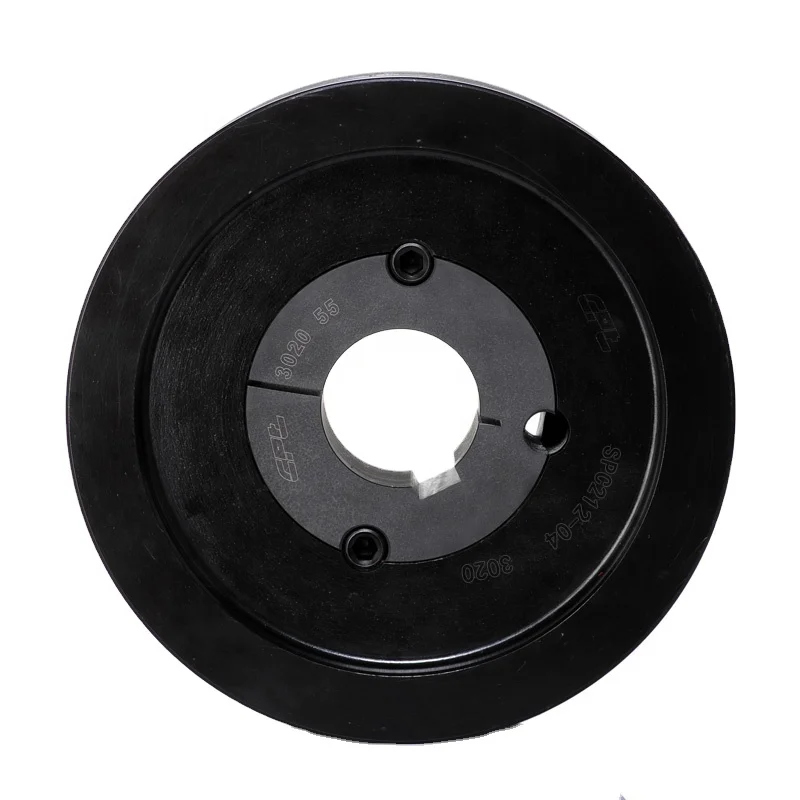 CPT V Belt Pulley SPC200-04-3020 Cast Iron 209.6 Outside Diameter Four Grooves with 3020 Taper Bush | Обустройство дома