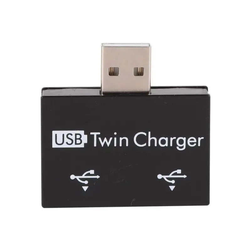 USB на 2 порта зарядное устройство двойное разветвитель концентратор для