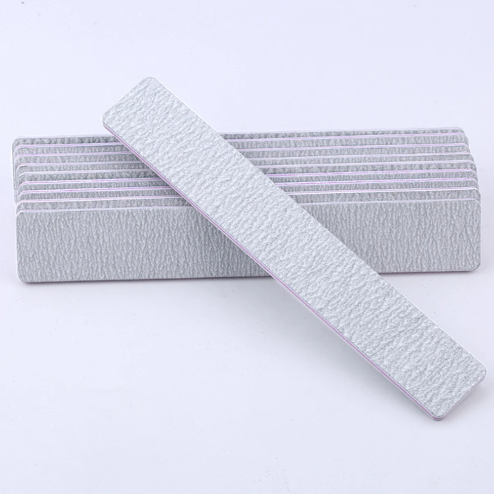 

Wholesale 100/Pack 100/180 Nail Files And Buffers Set Supplies For Professional Accesorios Reusable Art Trimmer Make up Vendor