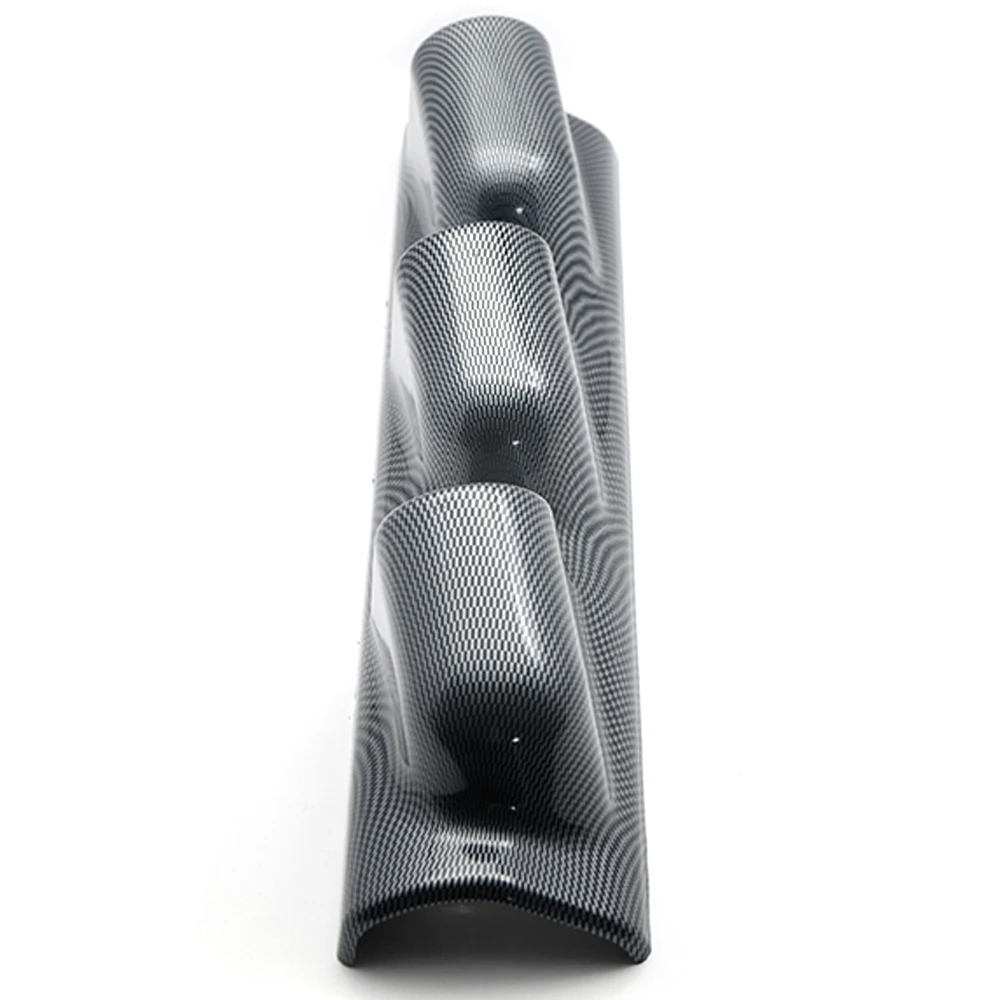 DRAGON GAUGE CARBON 2 &quot52 мм Универсальный A PILLAR с тройными отверстиями измерительный