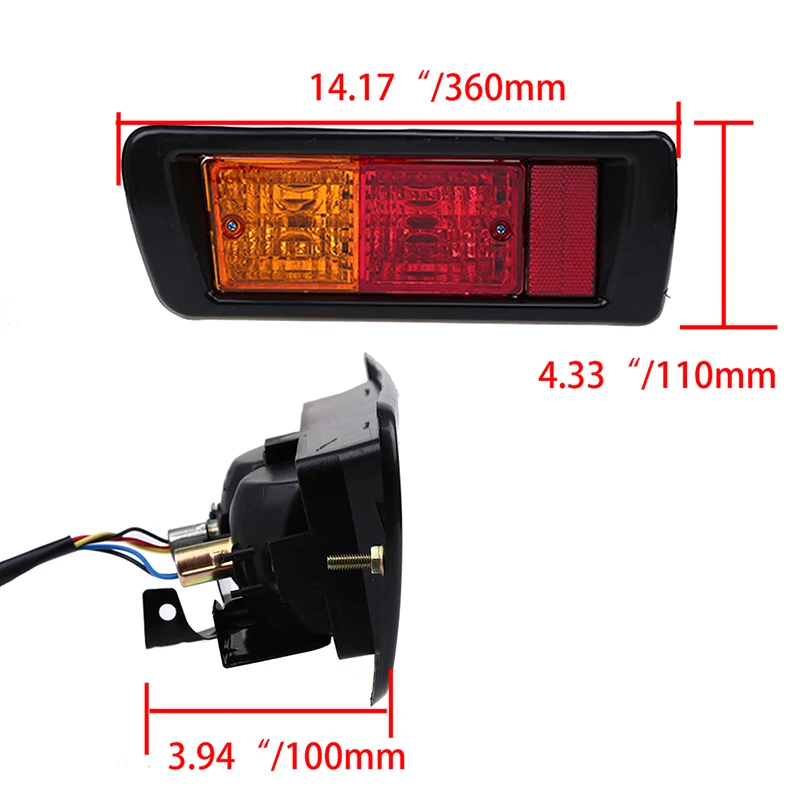 POSSBAY заднего бампера Туман светильник для Toyota Land Cruiser Prado (90) 1997 1998 1999 2000 2001 2002