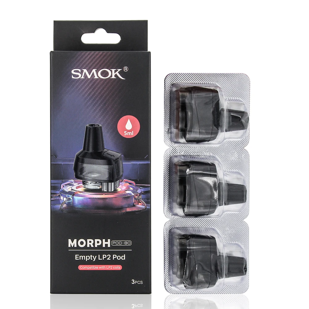 Pod-картридж для электронной сигареты SMOK Morph Pod-80 LP2 5 мл | Электроника