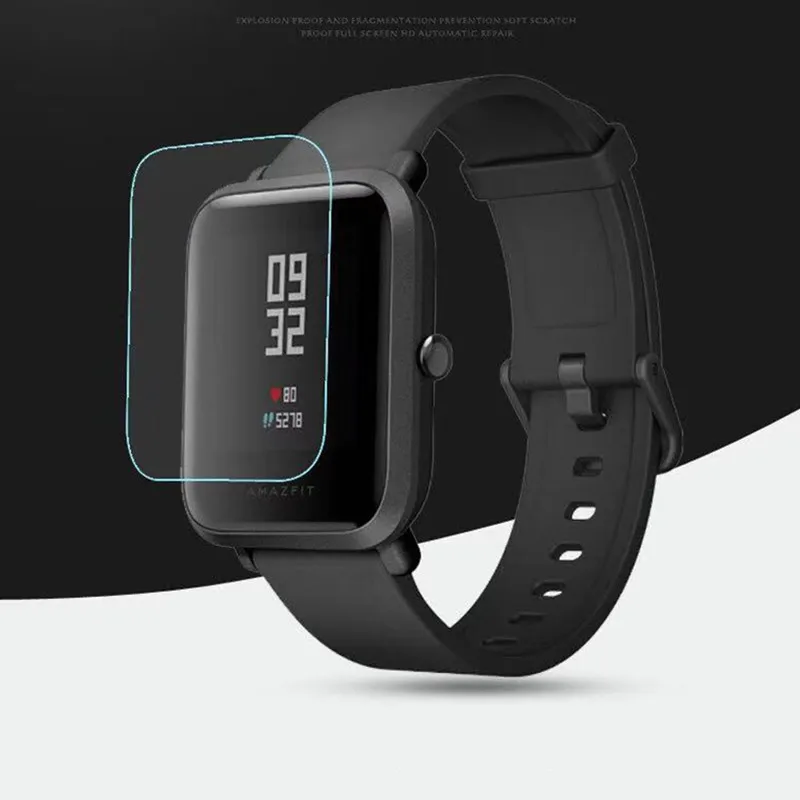 10 шт./5 шт. оригинал для xiaomi huami Amazfit bip защита экрана ультра тонкая защитная пленка