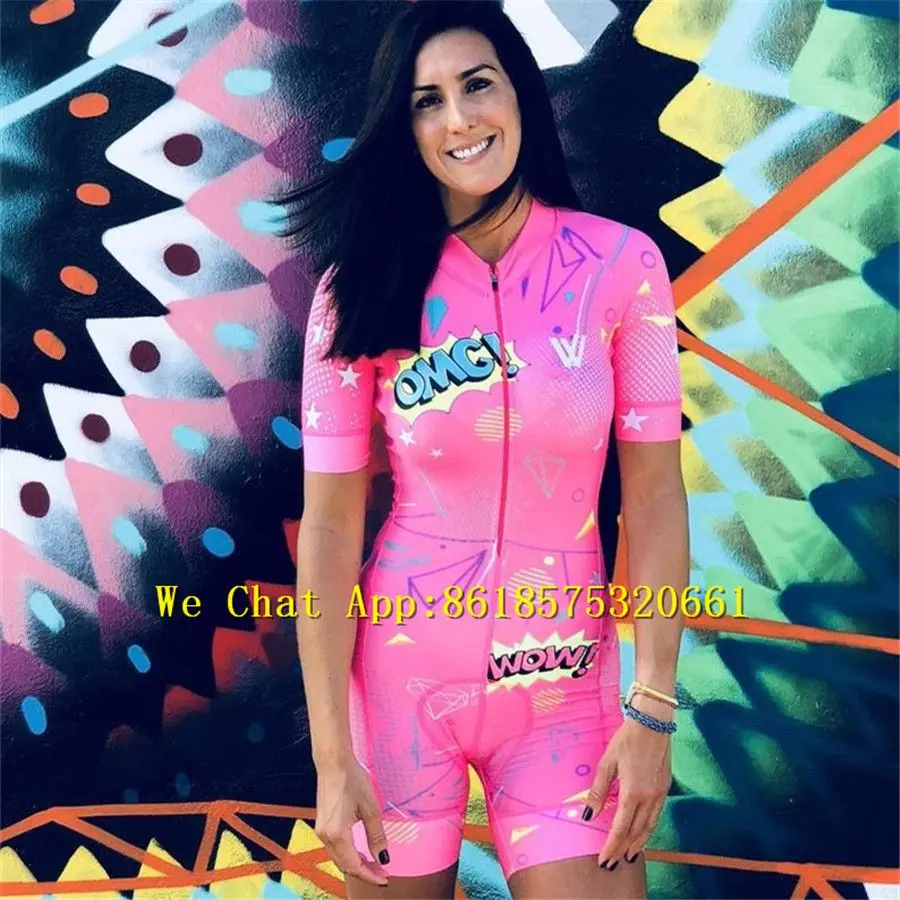 Short Sleeve 3 Женщины, s Omg Wow несколько цветов, шаблон спортивной одежды, одежда для езды на велосипеде, одежда для велоспорта Mockup, футболка, Триатлон, bicicleta - Цвет: Short Sleeve 3