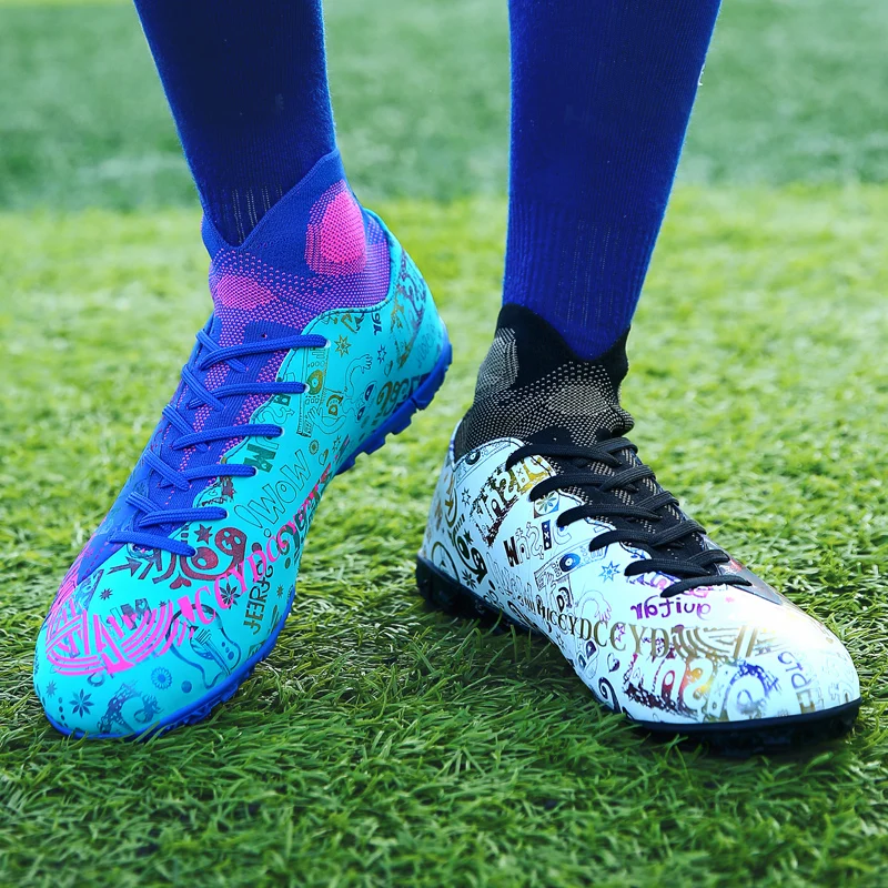 

Men Football Boots Turf Sport Training Sneakers Man Soccer Shoes FG Tenis De Futbol Soccer Zaalvoetbalschoenen Botines Hombre
