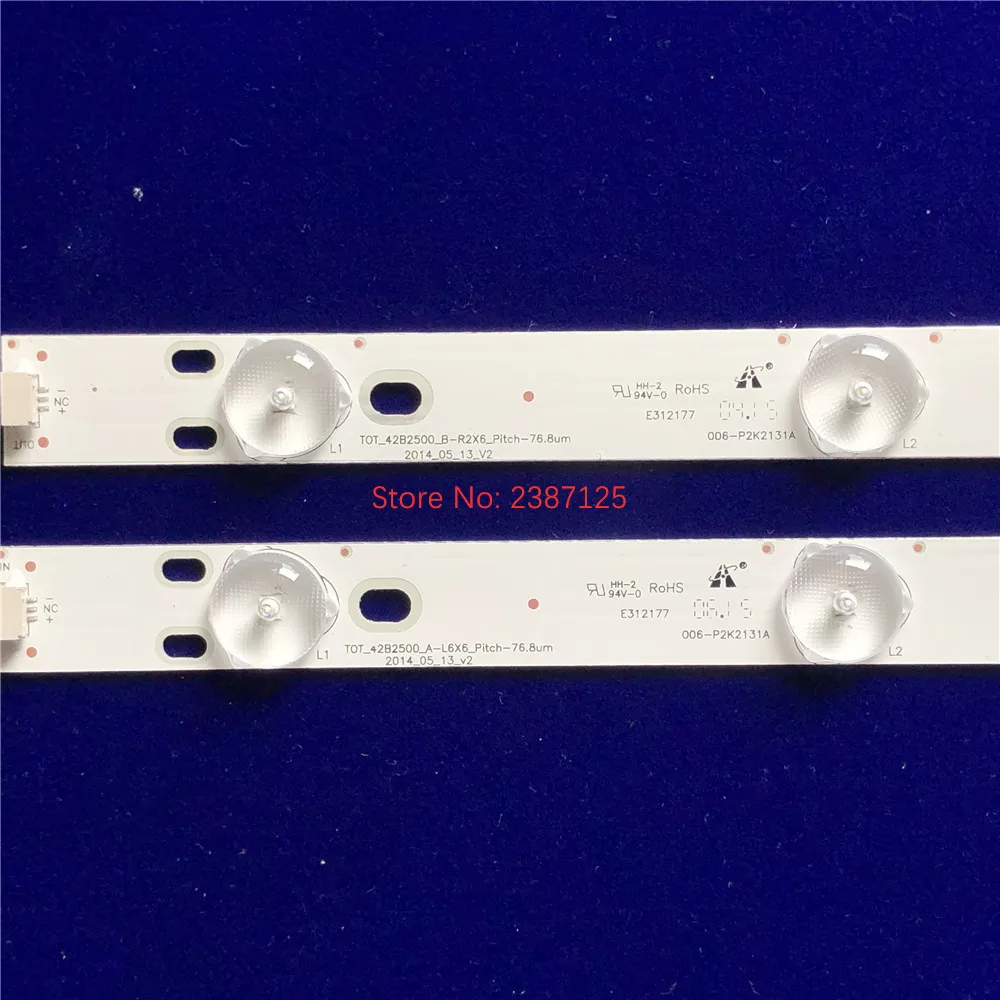 Светодиодная лента 6 ламп 4C-LB420T-YH1B 4C-LB420T-YH1A 006-P2K1972A для Ph42b25dg LE42M12 LE42M07G 42S210 42L20 L42F3308B