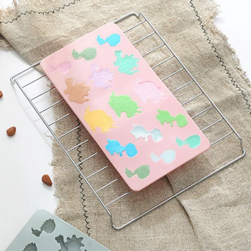 Силиконовый фон в форме динозавра|Емкости для мороженого| |