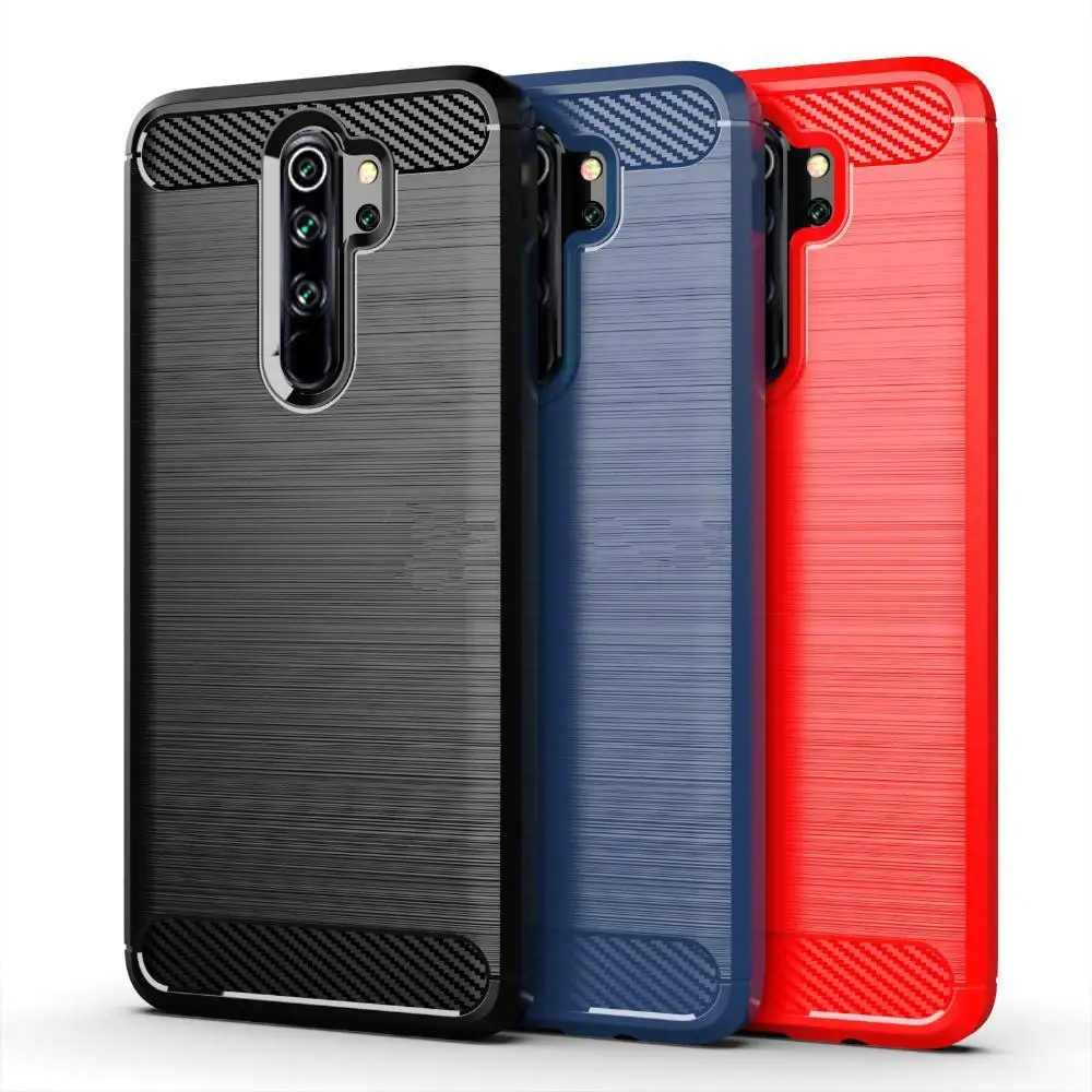 Чехол для телефона Xiaomi Redmi Note 8 8Pro 7 6 5 Pro чехол из углеродного волокна мягкий ТПУ K30