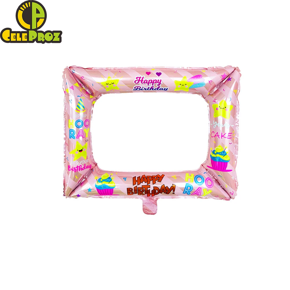 1 шт. фоторамка воздушные шары для свадьбы или нулевого дня рождения неоновые