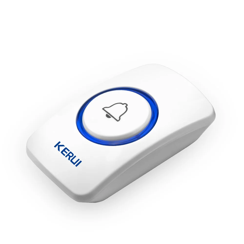 

Kerui Wireless Panic Button Wireless Doorbell Emergency Button For Home Alarm System Security Emergency Call Door Bell