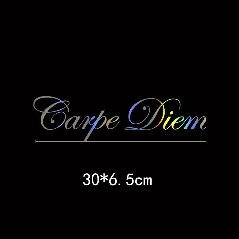 HungMieh 58*12,5 см Carpe Diem Royal Stance Dapper автомобиль Hoonigan наклейка s забавная наклейка на автомобиль виниловая наклейка авто наклейка s для автомобиля